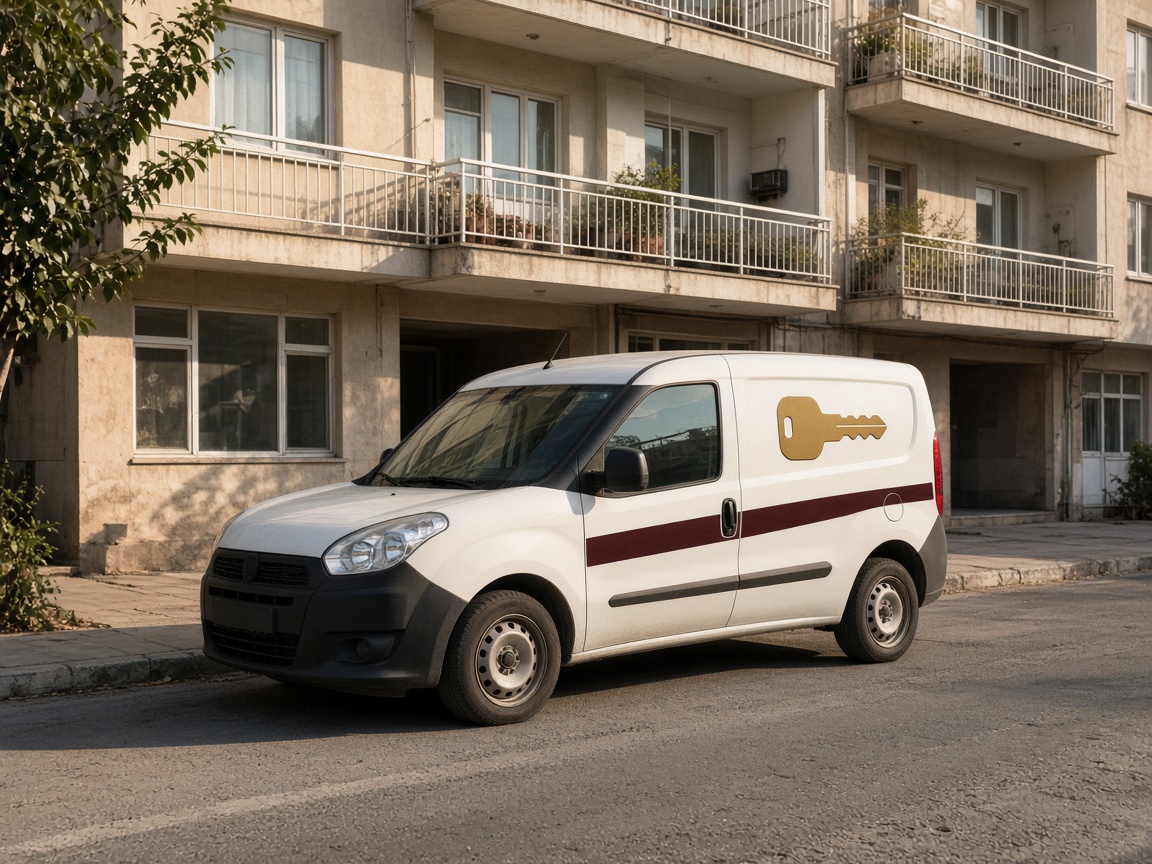 İzmir Çilingir Anahtar Çilingir servis aracı