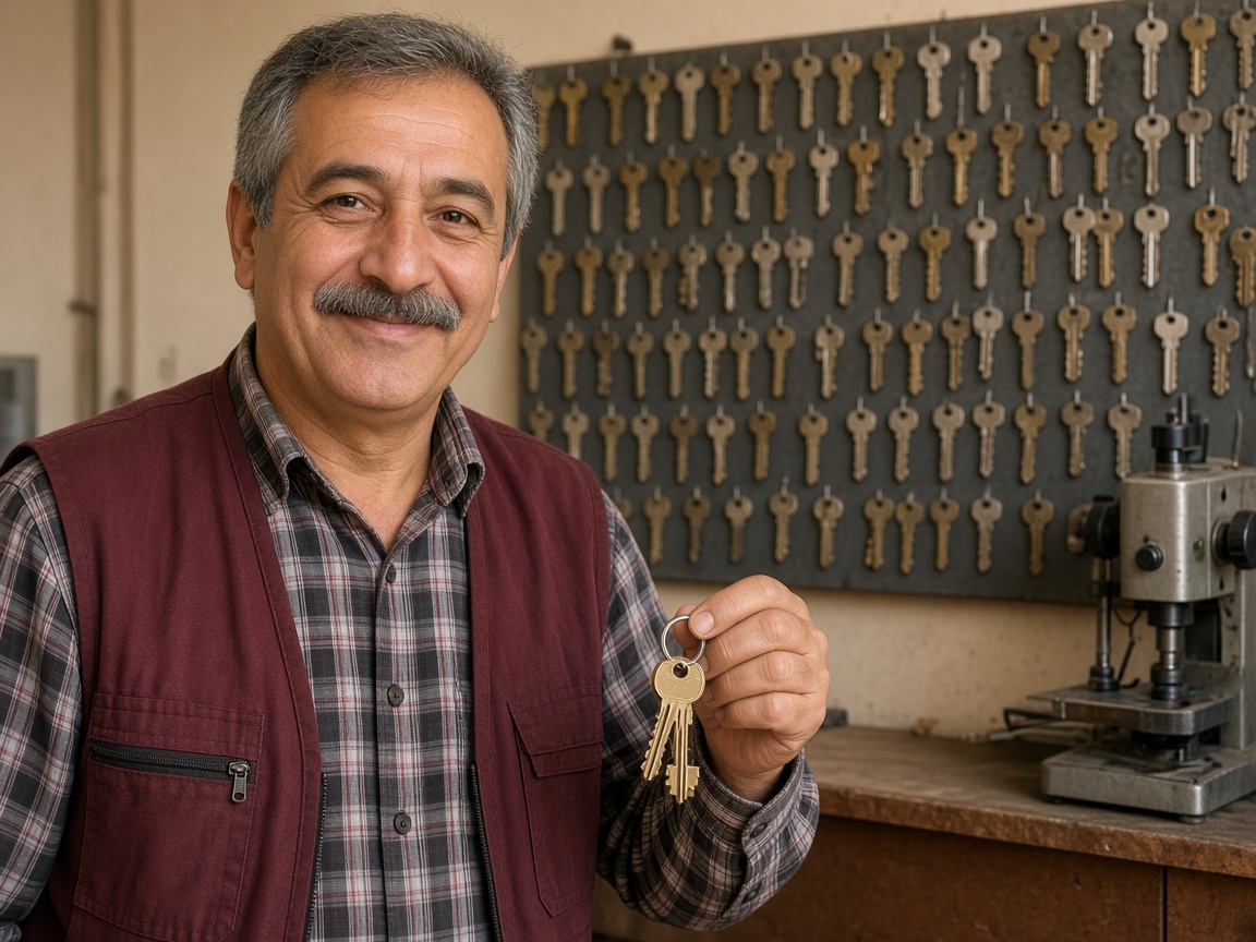 Anahtar Çilingir kilit ustası